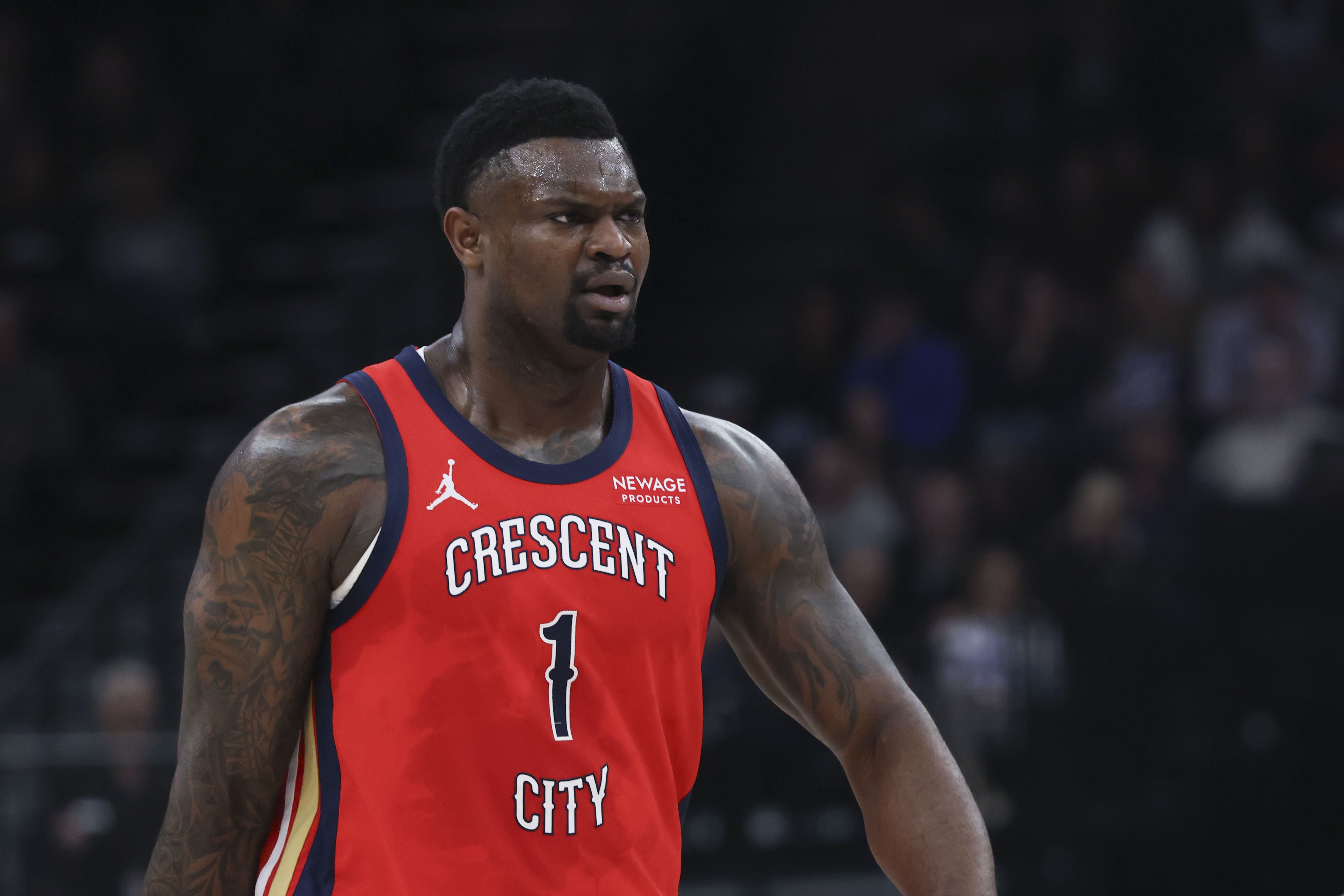 开云-高效表现但出现关键失误！锡安10中7&amp;罚球9中7 砍下21分5板2帽