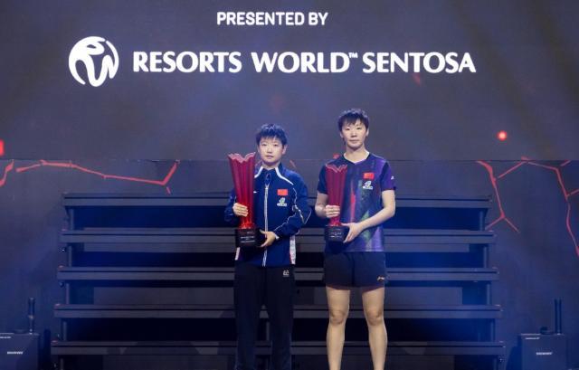 开云-孙颖莎4比2王曼昱 夺WTT新加坡大满贯赛女单冠军